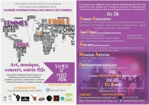 Femmes Action-Journee Intern Droits Femmes 2106-Sam12mars2016-LaRequiz-Paris-all