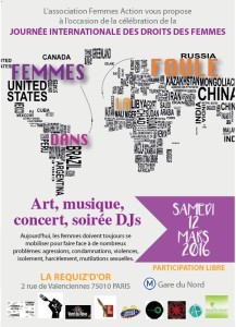 Femmes Action-Journee Intern Droits Femmes 2106-Sam12mars2016-LaRequiz-Paris-recto
